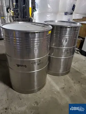 N/A 413 Liter (109 Gal) Stainless Steel Drum