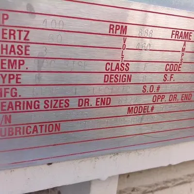 USED GENERAL ELECTRIC 5K826637A24