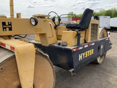 USED HYSTER C350B-D DOUBLE DRUM SMOOTH ROLLER