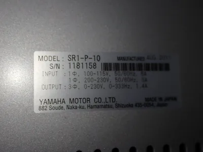 Used YAMAHA SR1P10 Servo Drives | HGR 24 #752966