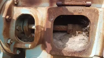 USED GARDNER DENVER FO-FXO 7.25 X 10 DUPLEX MUD PUMP