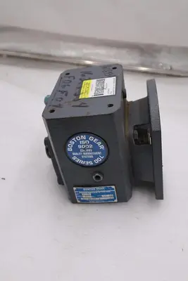 BOSTON GEAR H718-5-H-P16 Right Angle Hollow Shaft Worm Gear Speed Reducer #H981