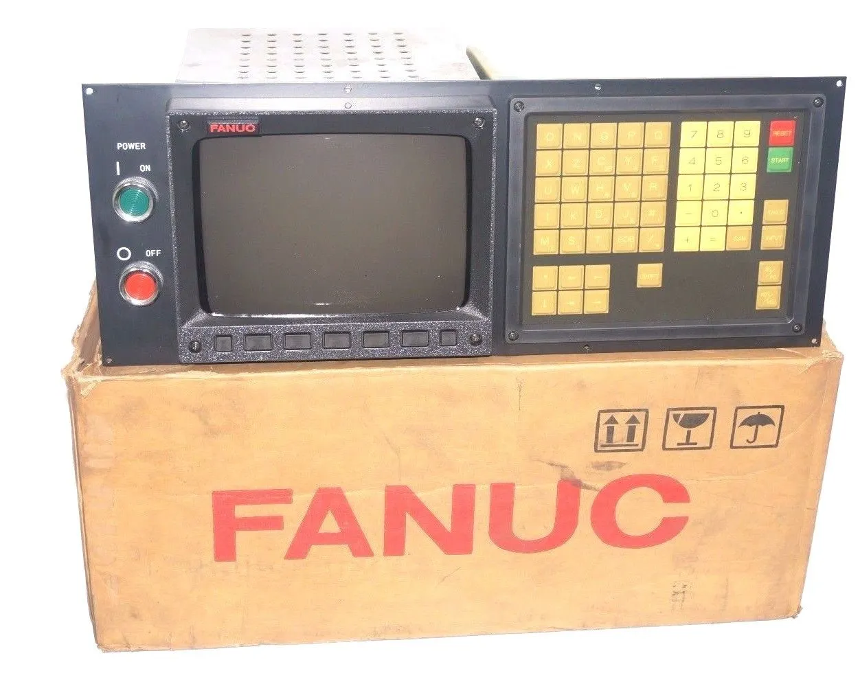 NEW FANUC A02B-0076-C168 OPERATOR INTERFACE MDI/CRT UNIT