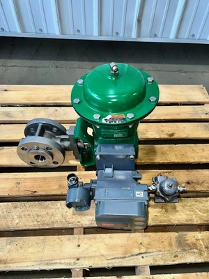 Fisher 1.5" V300 V-Ball Control Valve