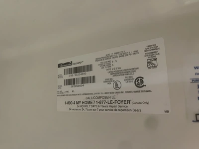 Used KENMORE SIDE BY SIDE REFRIGERATOR Residential Appliances Michigan US | Miedema Asset Management Group #1476284