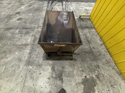 46" X 30" X 26" HIGH DUMP HOPPER: STOCK #22894
