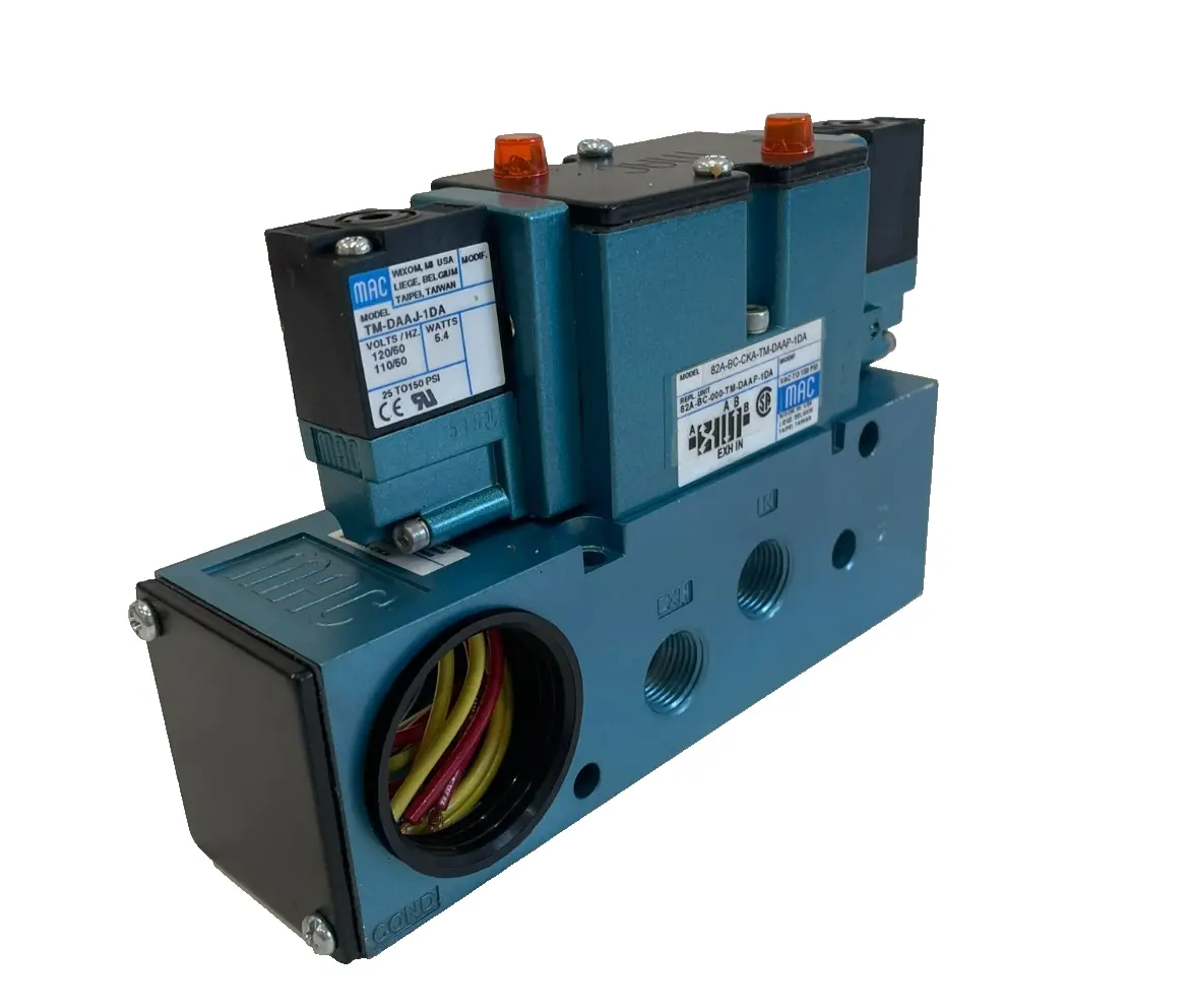 NEW MAC VALVES 82A-BC-CKA-TM-DAAP-1DA SOLENOID VALVE 82ABCCKATMDAAP1DA