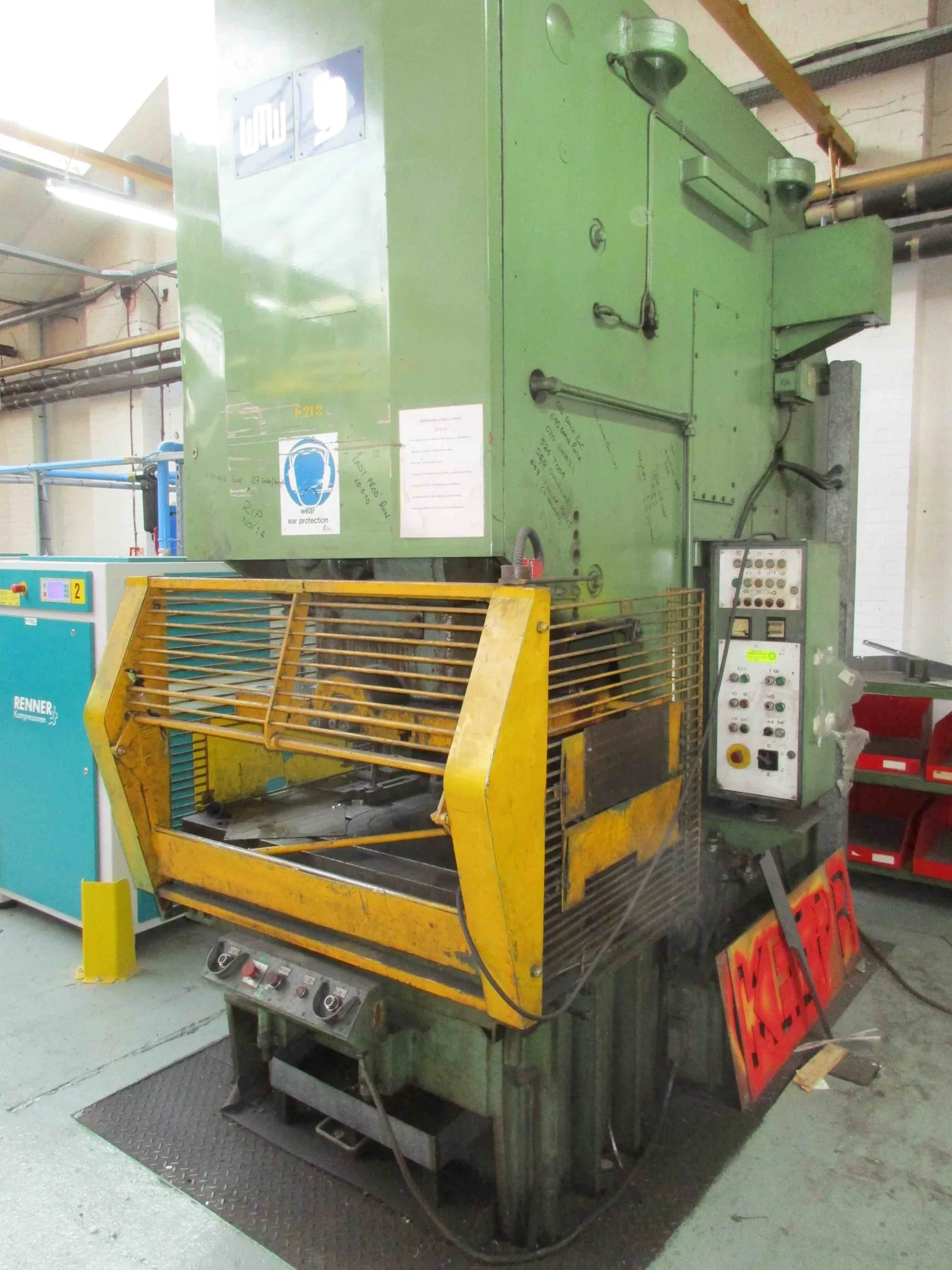 Erfurt 250ton C frame