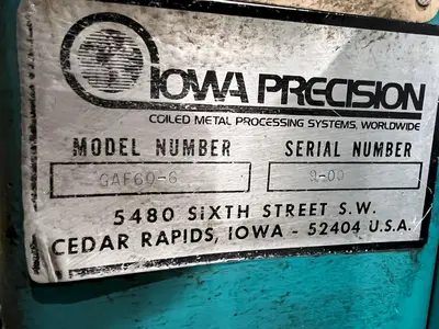 USED IOWA FTS-DCT6016SL