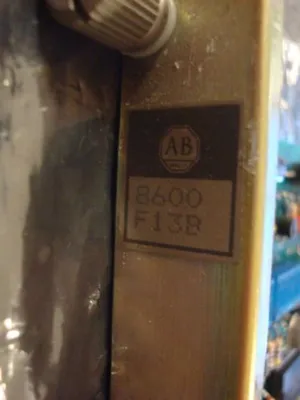Allen Bradley 8600-F13B CPU Module Board Used
