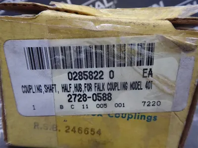 Falk 40T Coupling Hub 0285822 New NIB