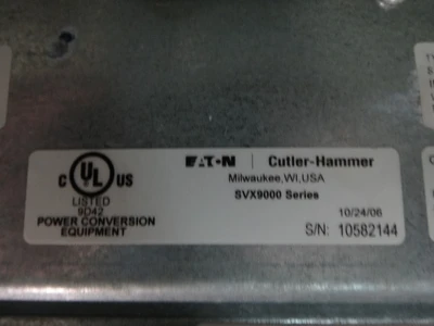 USED JOHNSON CONTROLS VS100410A-00000