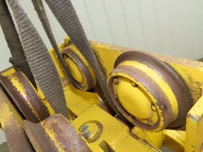 Yale KEL Electric Chain Hoist 1/2 Ton 16 FPM 9' Lift 110 Volt Manual Trolley