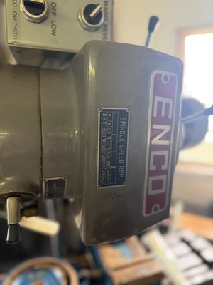 USED 1996 ENCO 100-1598 VERTICAL MILLING MACHINE