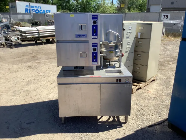 Used CLEVELAND 42CKGM200 Steam Cooking Equipment Michigan US | Miedema Asset Management Group #1174644