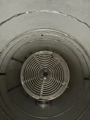 Tank, 4,500 Gallon, 304 Stainless Steel, Equipromex, Oil Collecting Tank, 316L Steam Coil, Cone Bottom, Unused, #5991580