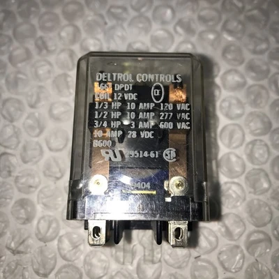 *Preowned Potter & Brumfield Power Relays (Lot Of 4) Look At Photos For No’s: