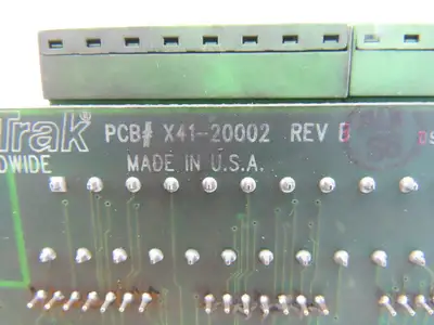 Visi Trak X41-20002 Rev B Printed Circuit Board