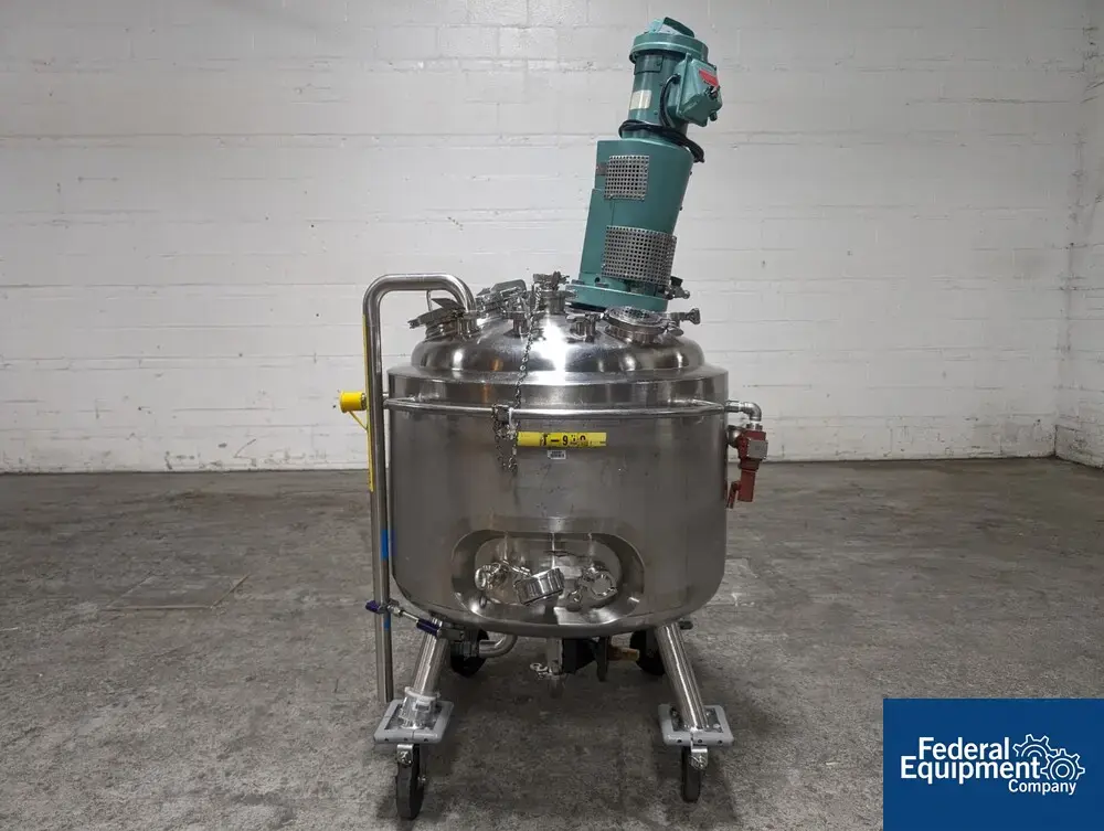 USED Precision 200 Liter Precision Stainless Reactor, 316 S/S, 45/100#
