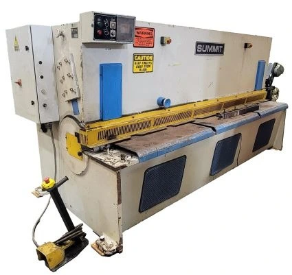 Used SUMMIT 10 X 1/4 Sheet Metal Shears | SOMINN MACHINERY SALES #353393