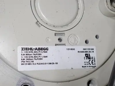 USED ZIEHLABEGG RH56M6EK.6K.1R