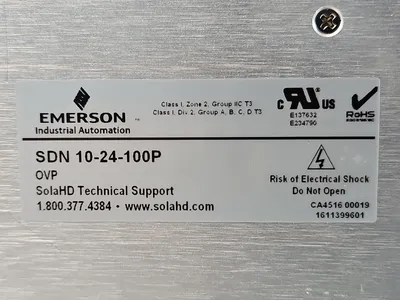 Emerson SDN10-24-100P Power Supply loc4B13