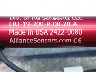 New | in-Stock ALLIANCE SENSORS GROUP LRI19200R0020A Sensors Ohio US | HGR 24 #901162