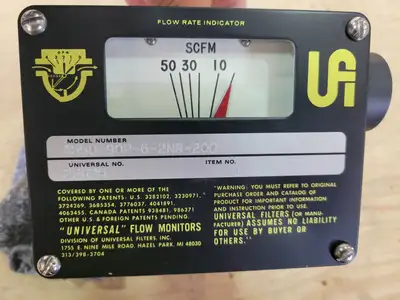 USED UNIVERSAL FLOW MONITORS AS50-90P-6-2NR-20D