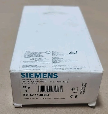 NEW Siemens 3TF4211-0BB4
