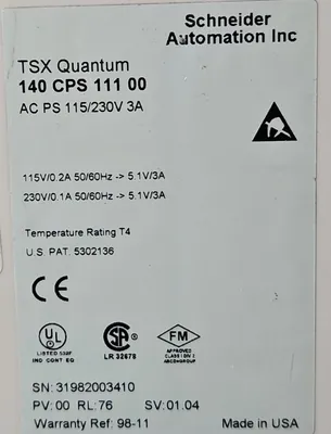 Used Schneider Loc3C-20 PLC Processors | Palmetto Automation #1148576