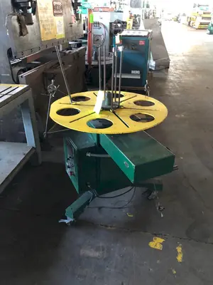 SPRING TOOL HORIZONTAL DECOILER. STOCK # 0814619