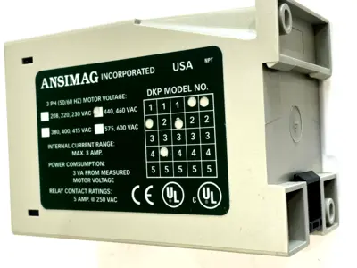 NEW ANSIMAG DKP-3-460 INTELLIGENCE PLUS PROTECTION DEVICE DKP3460