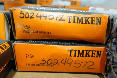 PALLET OF ASSORTED TIMKEN ROLLER BEARINGS