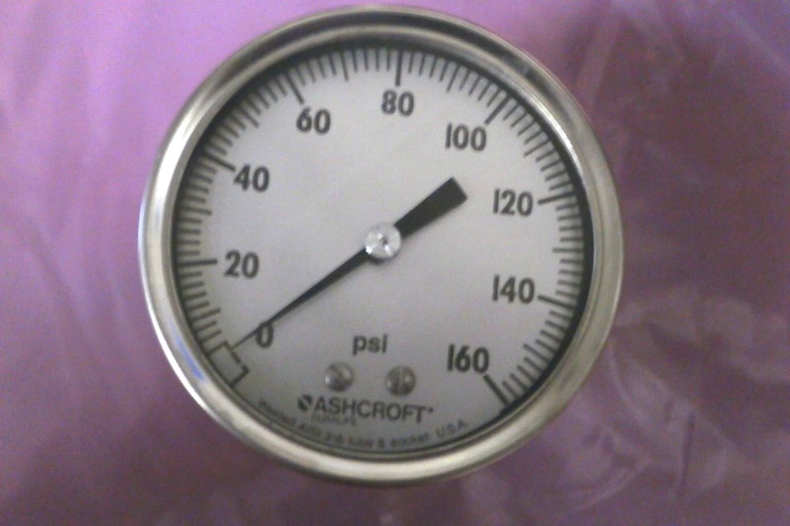 USED ASHCROFT WELDED AISI 316 TUBE & SOCKET GAUGE