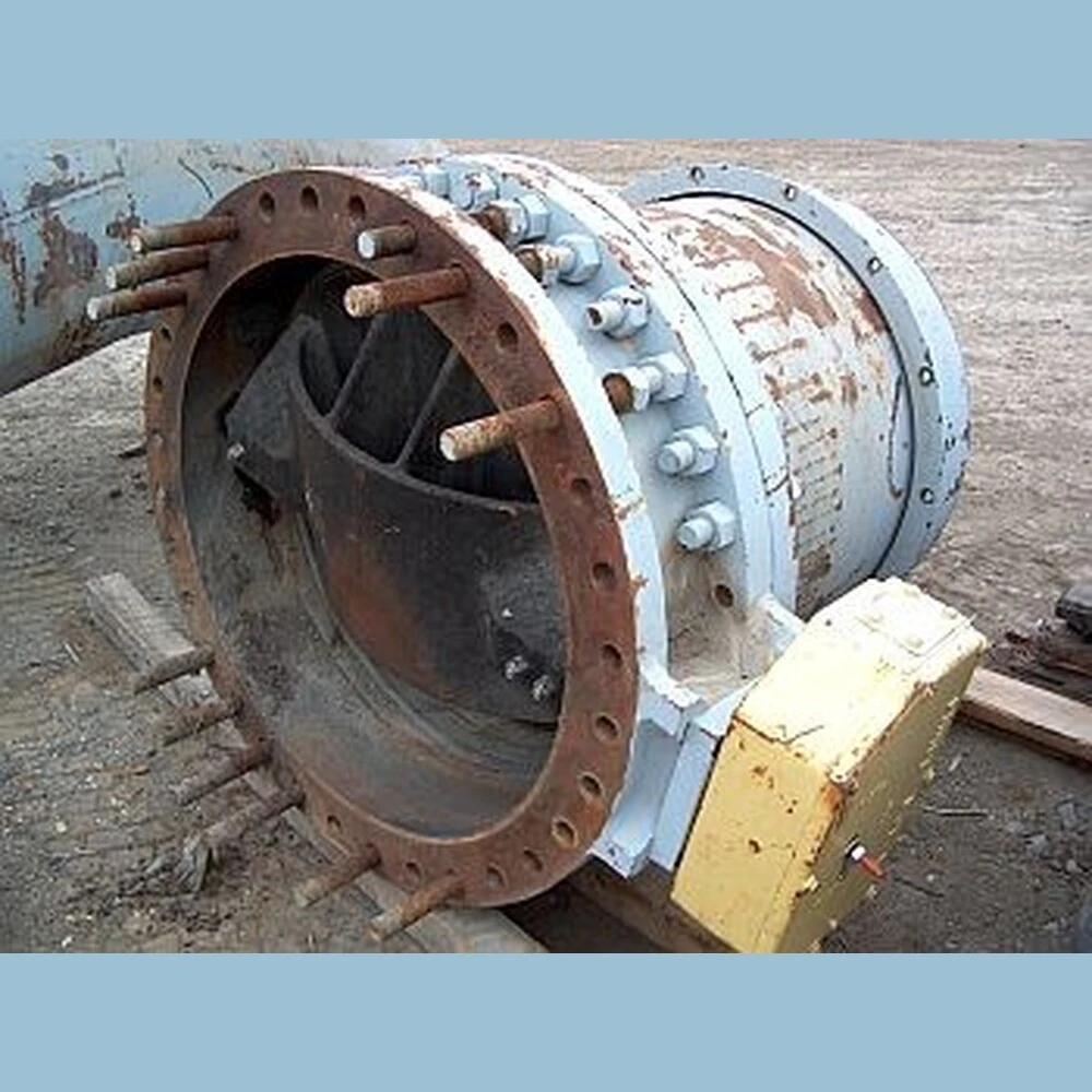 36 inch Pratt flanged butterfly valve.