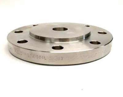 IDEAL REDUCING FLANGE | IDEAL 4" Reducing Pipe Flange RF w/ 1" Socket Weld Bore B16 150# SA182 F304/304L - New
