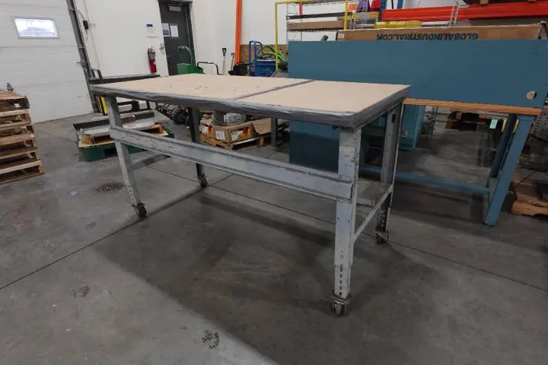 Rolling Industrial Workstation
