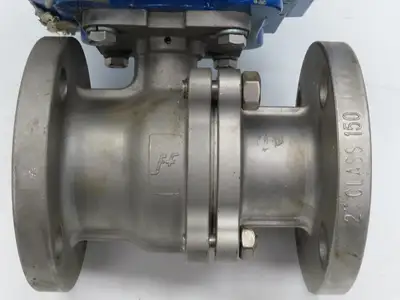 Flowserve 2" Stainless Ball Valve Compact II Pneumatic Actuator C35 SR-2C IMP
