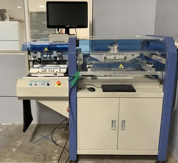Used 2012 MC1400 MANNCORP PCB SMT Screen Printers | UCY Industrial GmbH #386635