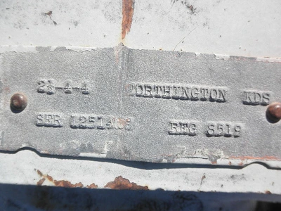 USED WORTHINGTON 3 1/2 X 4 KDS