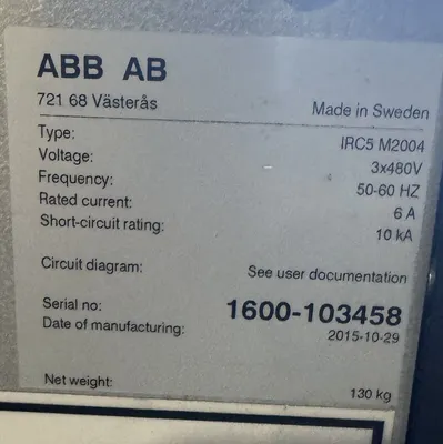 USED ABB IRB 2400/16