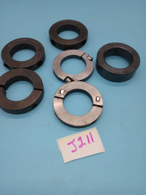 LOT OF 6  USED Metal  Shaft Collar  Clamp