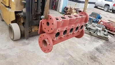 USED WHEATLEY Q-4240AM QUINTUPLEX SALTWATER DISPOSAL / INJECTION PUMP