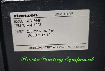 USED HORIZON AFC-566F