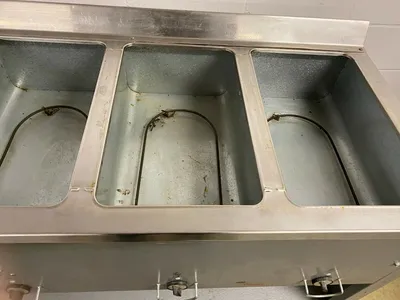 152-0369 Duke 5 Well 72 Inch Waterless Hot Food Warmer