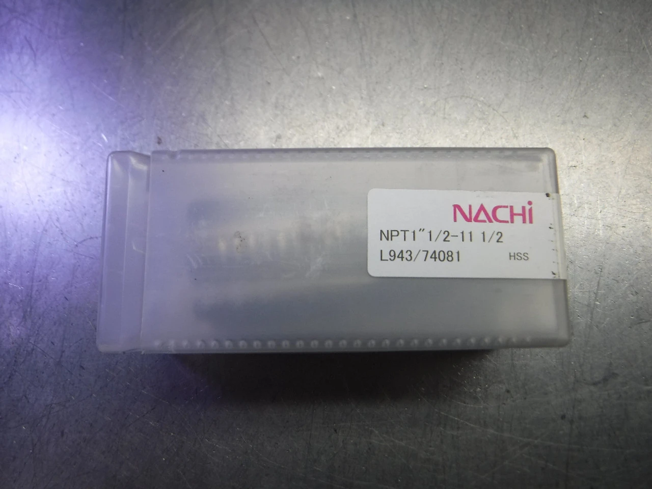 Nachi 1.5"-11 1/2 NPT 7 Flute HSS Tap NPT1"1/2-11 1/2/L943/74081 (LOC3428B)