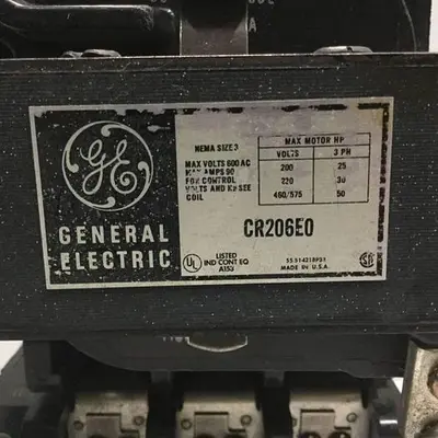 USED GENERAL ELECTRIC (G.E.) CR206E0