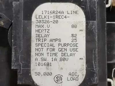 Used AIRPAX LELK1-1REC4-30326-20 Switchgears British Columbia CA | Lenmark #241492