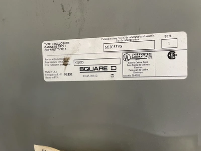 USED SQUARE D /CAT. NO: NQOD42L400CU