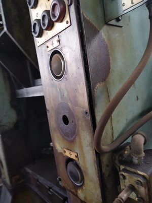 ERFURT Mechanical Double-Action Press, in very good working condition, visible under power